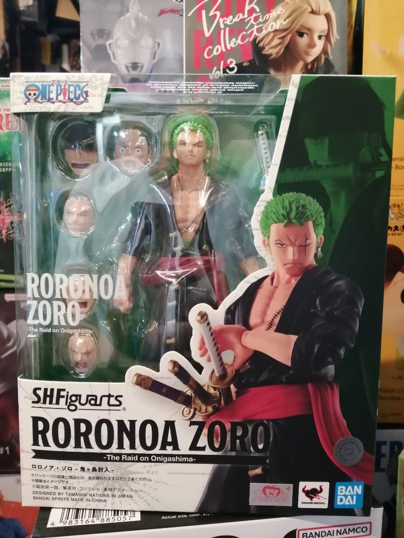 One Piece Roronoa Zoro The Raid on Onigashima S.H.Figuarts Action Figure