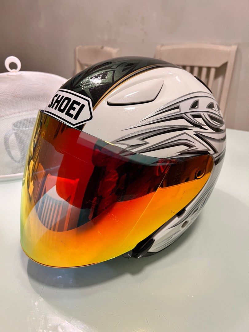 SHOEI JSTREAM POLARIS PUTIH Auto Accessories on Carousell