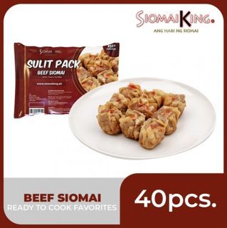 Siomai King Beef Siomai Sulit Pack (40pcs)
