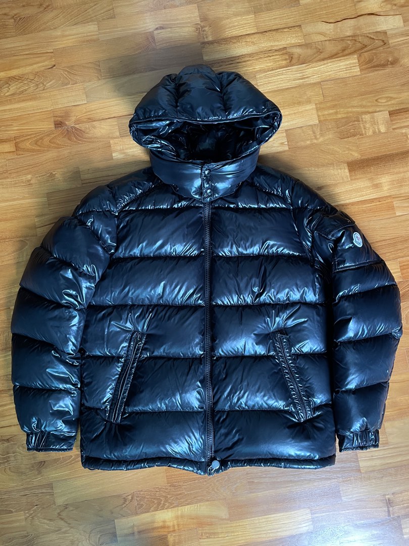 Size 4 XL 100 Authentic Moncler Maya Short Down Jacket Black