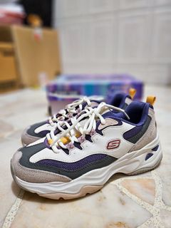 Skechers d lites 3 mens best sale purple