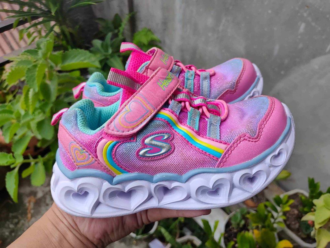 SKECHERS S Lights Heart Lights Rainbow Lux Babies Kids