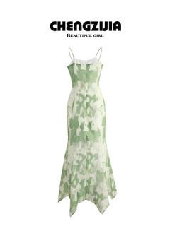 sleeveless sexy green dress