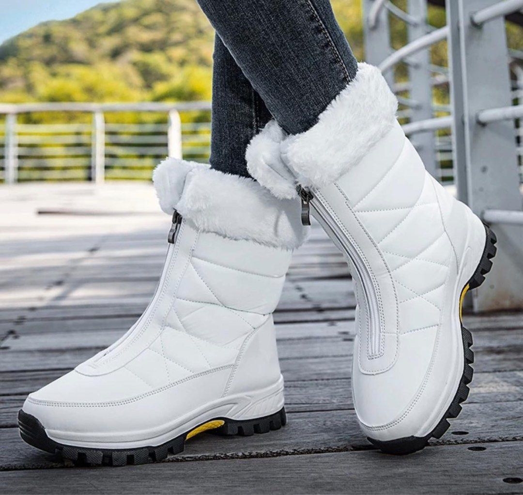 White winter boots hotsell