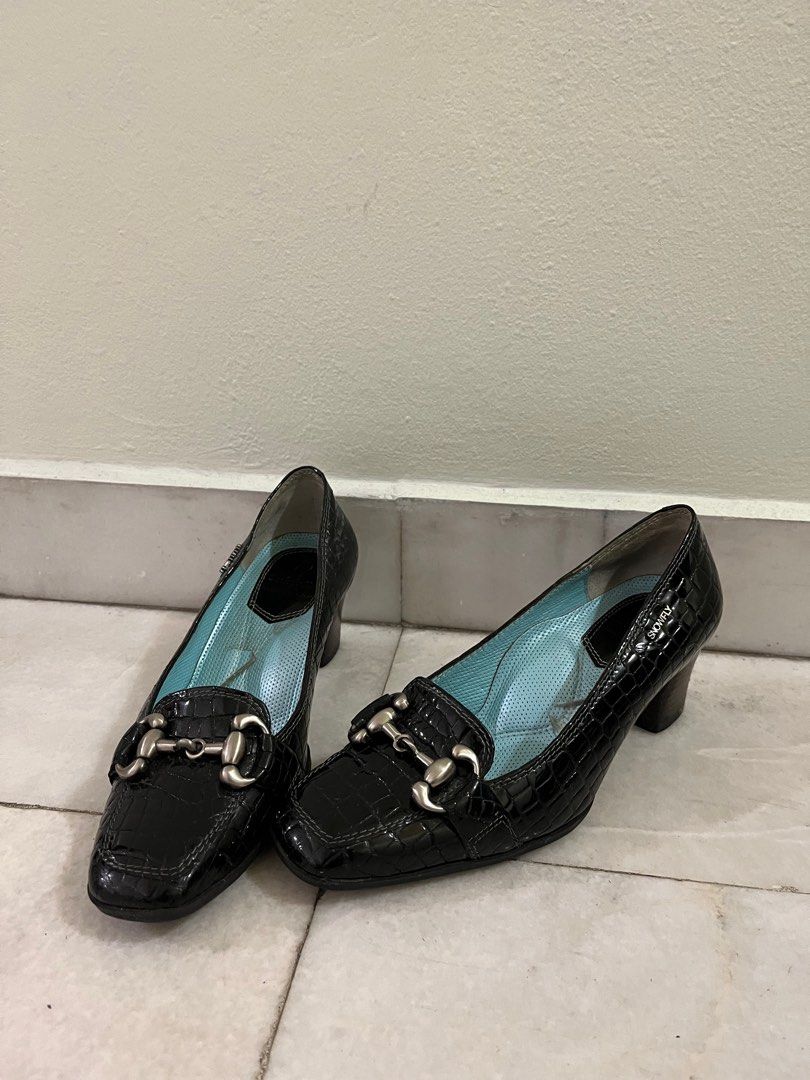 Office black sales shoes heels