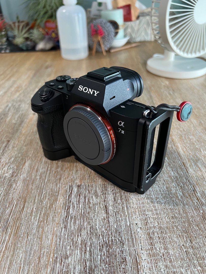 Sony A7iii with L bracket, Photography, Cameras on Carousell