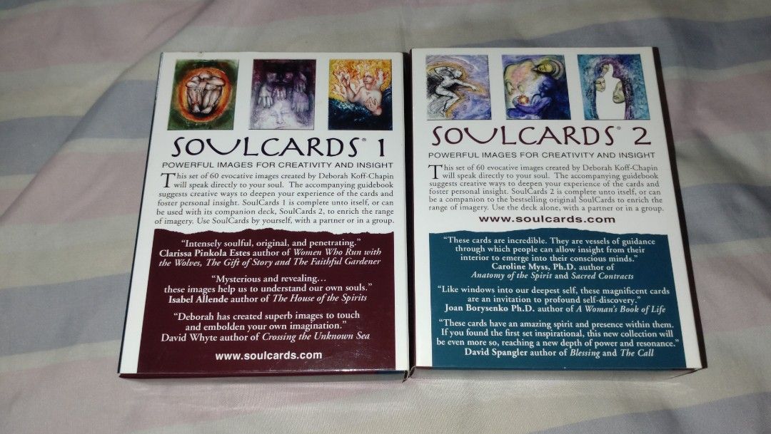 Soul cards 1&2, 興趣及遊戲, 玩具& 遊戲類- Carousell