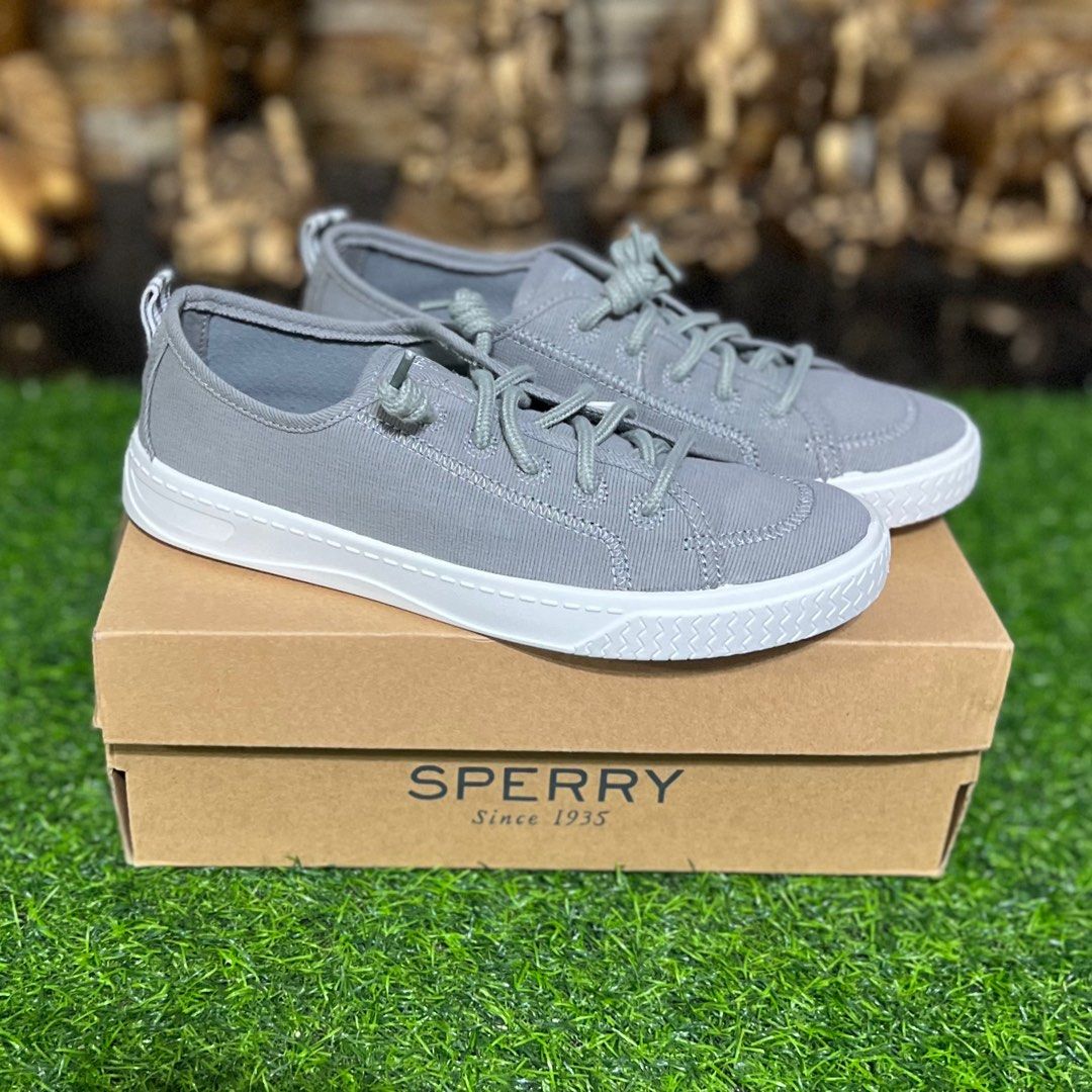 Gray shop sperry sneakers