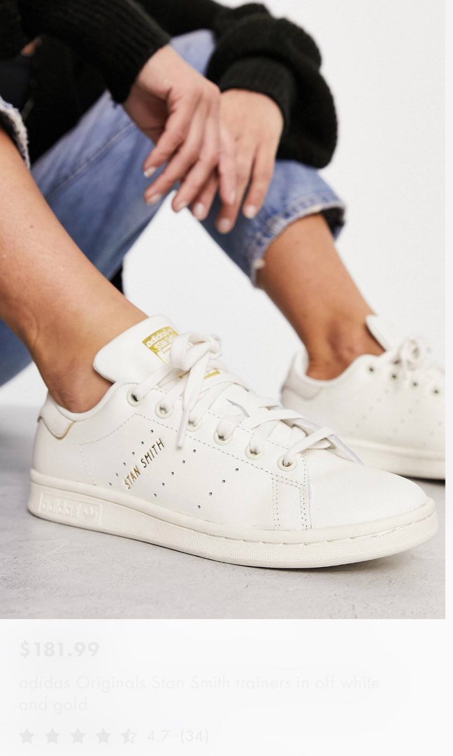 Adidas originals clearance stan smith gold