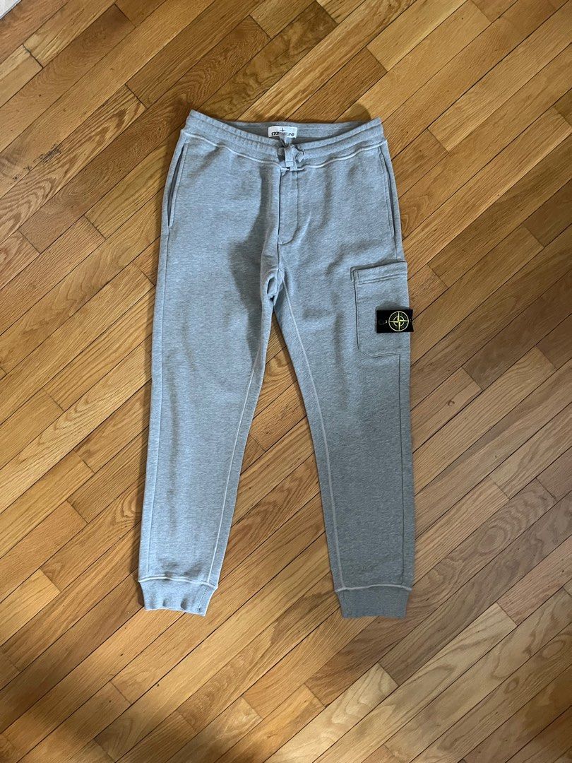 Stone island hotsell joggers grey