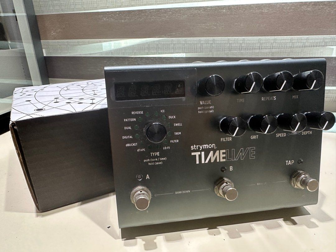 Strymon Timeline Delay Pedal, 興趣及遊戲, 音樂、樂器& 配件, 樂器