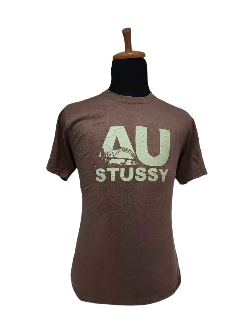 VTG Stussy AU Brown T-Shirt