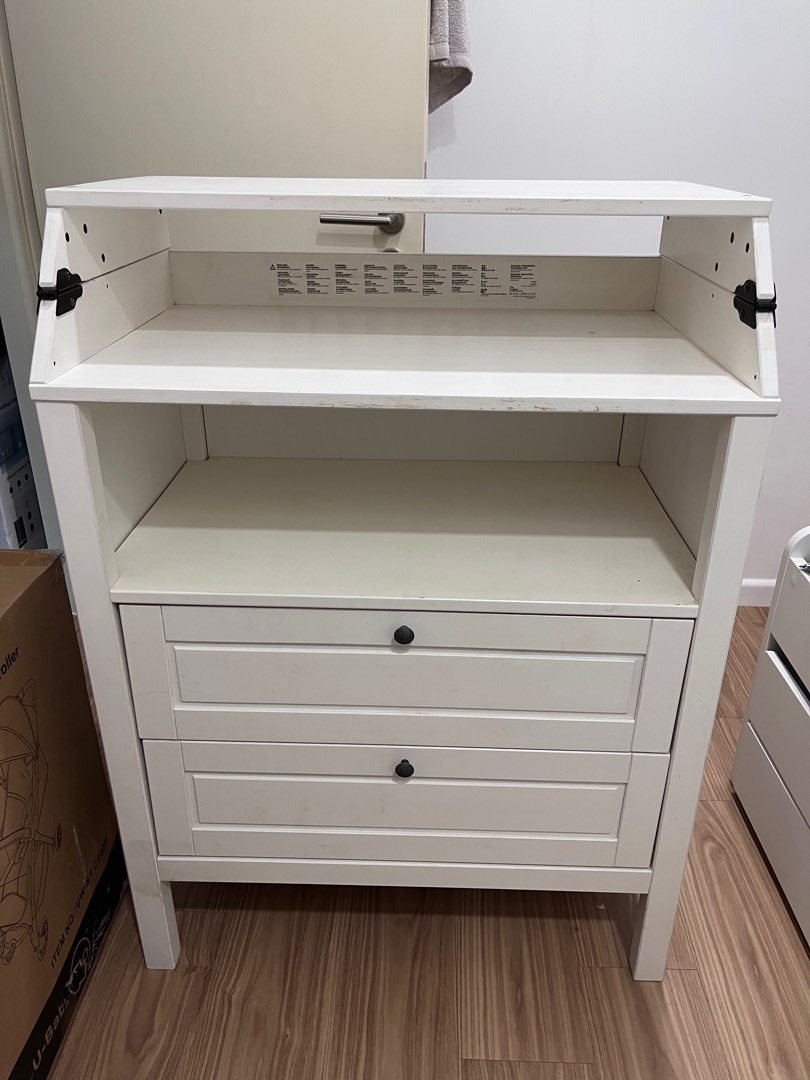 SUNDVIK Changing Table + Chest Drawer, Babies & Kids, Baby Nursery