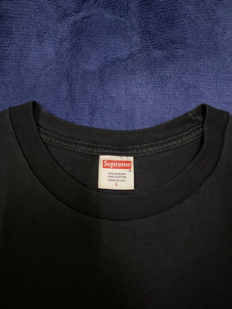 Supreme Box Logo Crewneck (FW18) Bright Royal, Men's Fashion, Tops & Sets,  Tshirts & Polo Shirts on Carousell