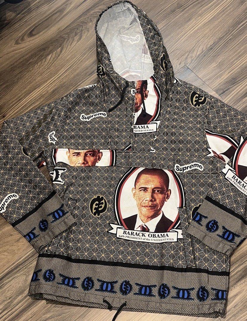 Supreme Obama Anorak ss17