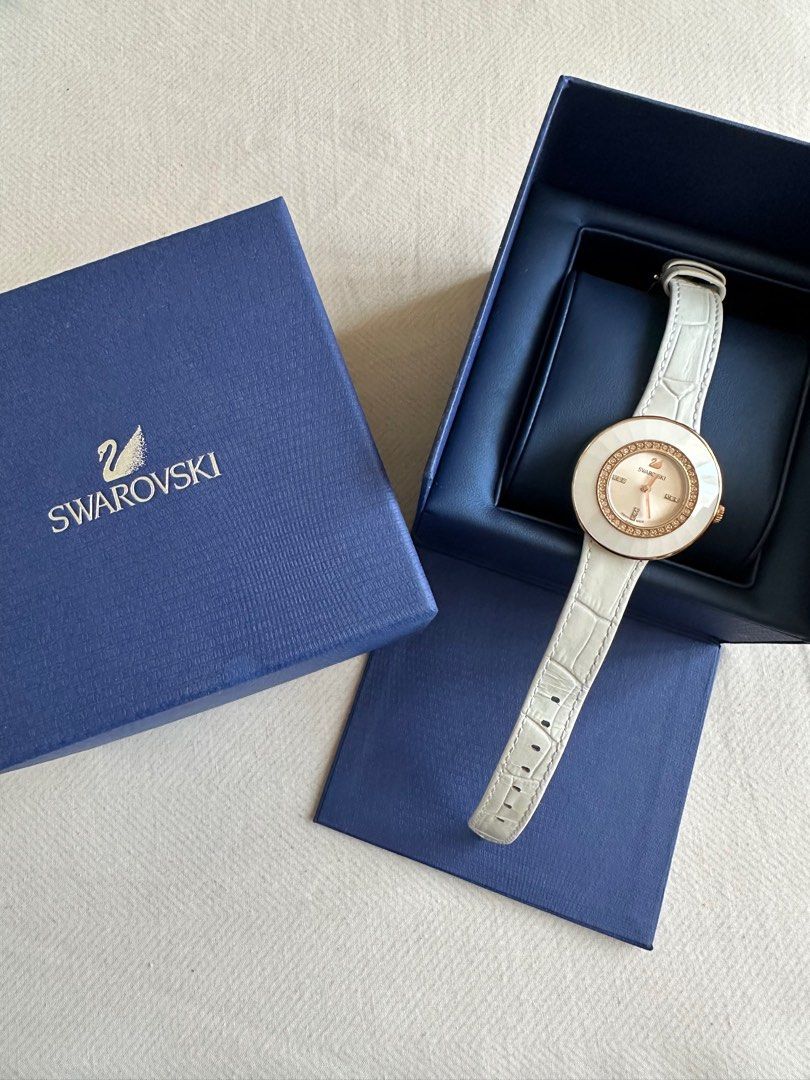 Swarovski Octea Dressy White Watch Women s Fashion Watches