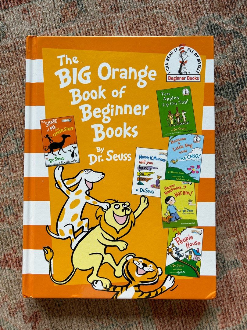 The Big Orange Book of Beginners Books by Dr Seuss, Hobbies & Toys