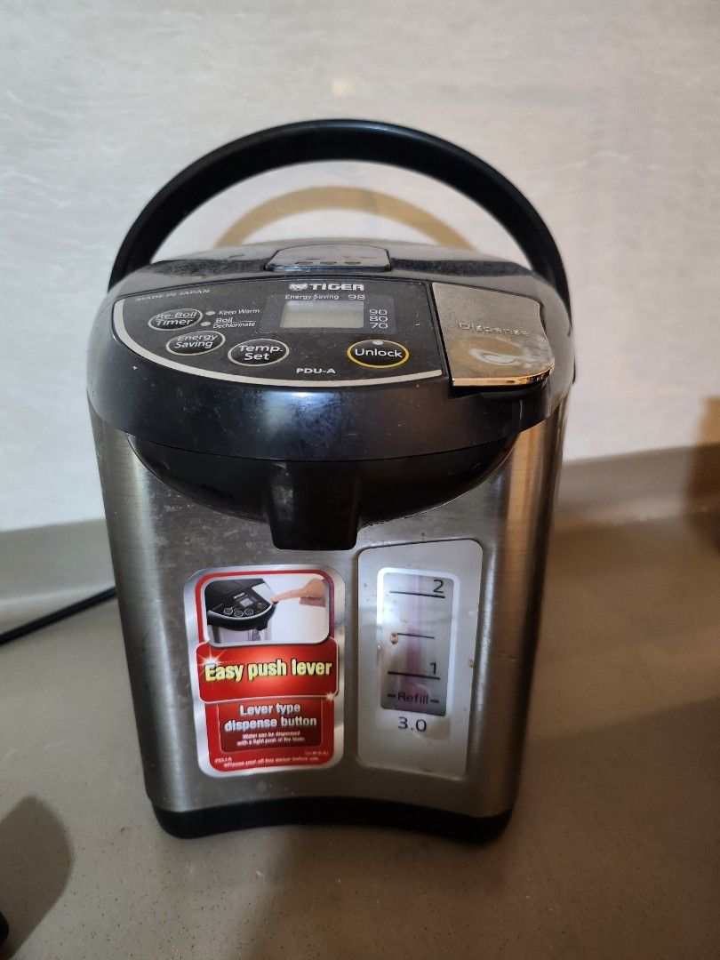 tiger water boiler 3 liter, TV & Home Appliances, Kitchen Appliances