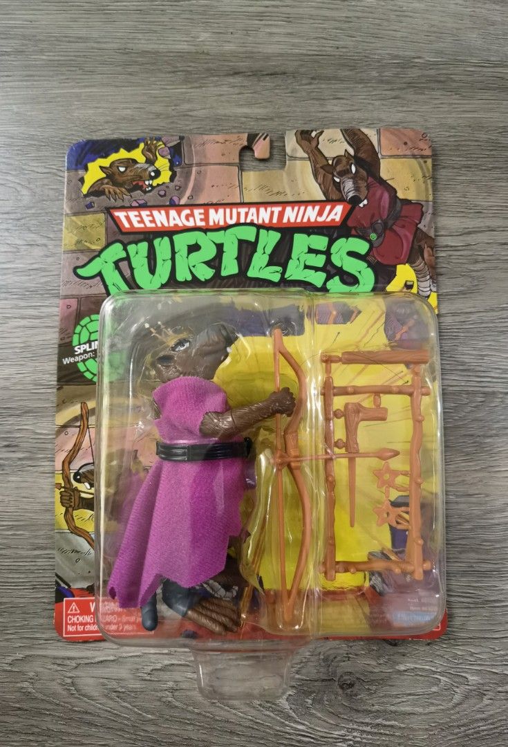 TMNT Ninja Turtles Nickelodeon Toys (Splinter, Shredder, Krang ...