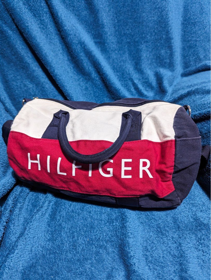 Tommy Hilfiger gym bag Women s Fashion Bags Wallets Shoulder