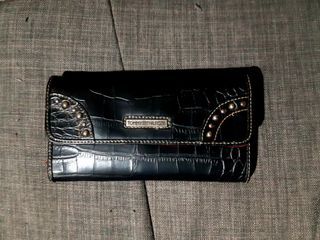 LOUIS QUATORZE] Women's long wallet SK1AL11BL Women's wallet  black