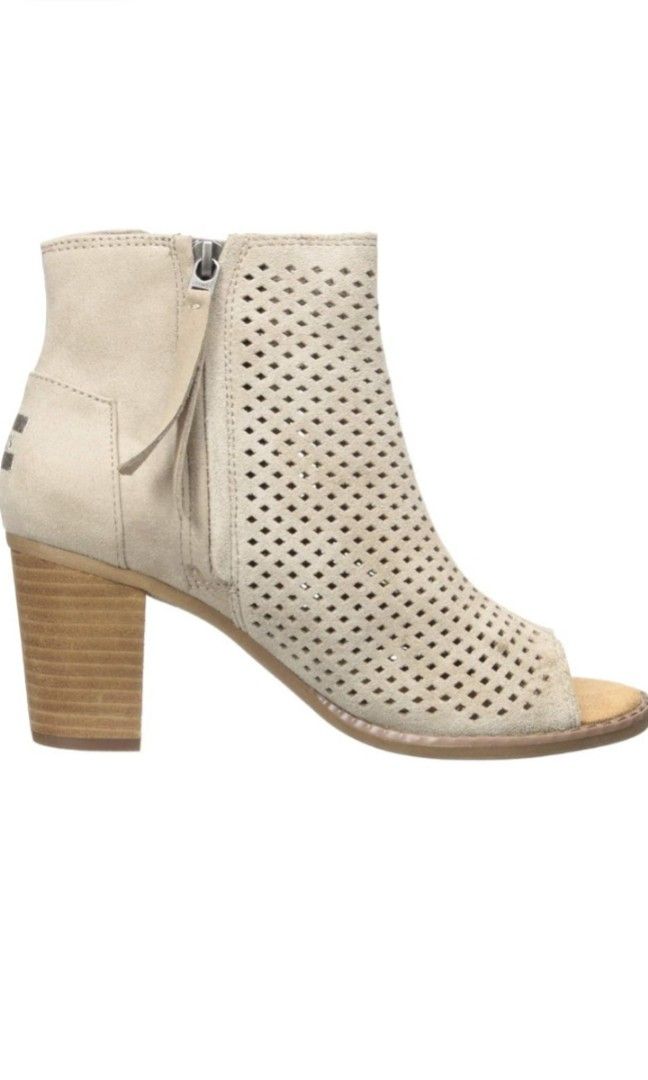 Toms women's majorca peep new arrivals toe mid calf boot