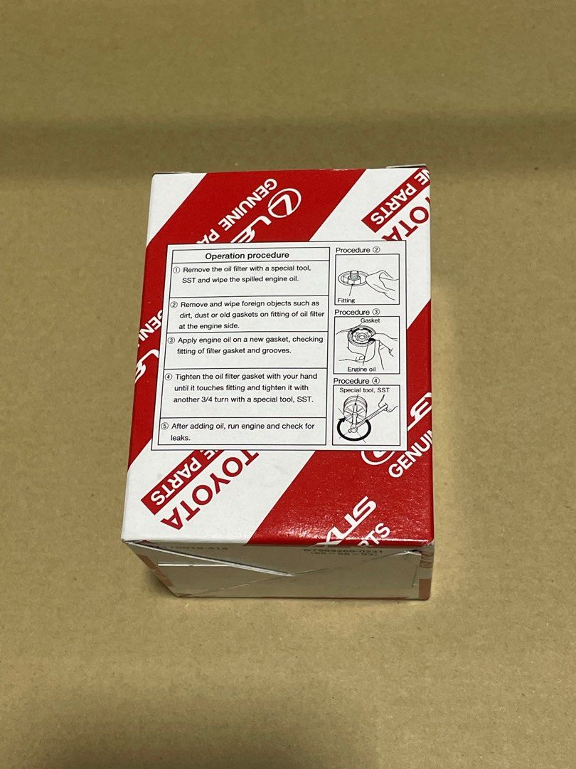 TOYOTA OIL FILTER 90915-YZZE2 90915-10004 OIL FITER ALTIS CAMRY ESTIMA VELLFIRE VIOS ALTIS 90915