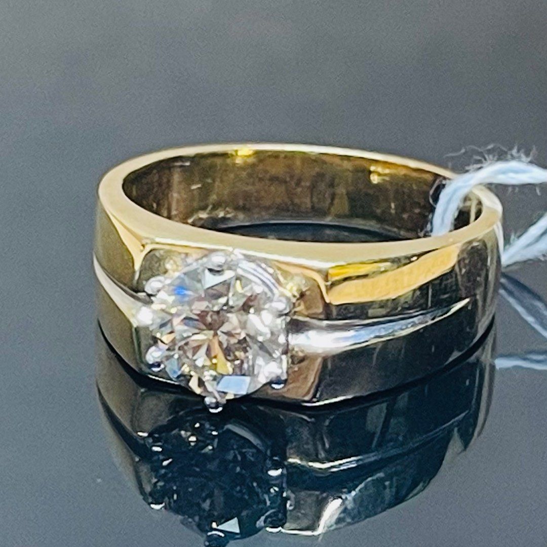 Gents cheap diamond ring