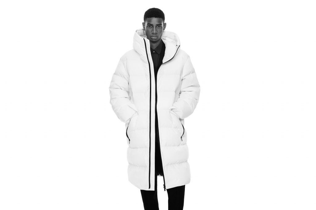 White long down new arrivals coat