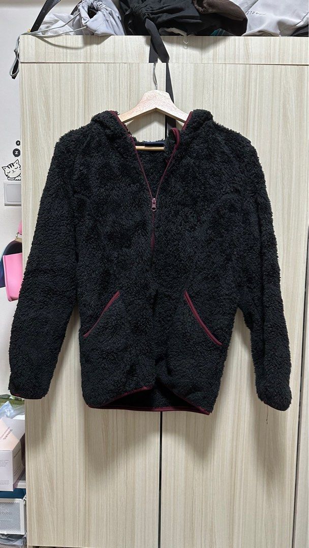 Furry deals fleece hoodie
