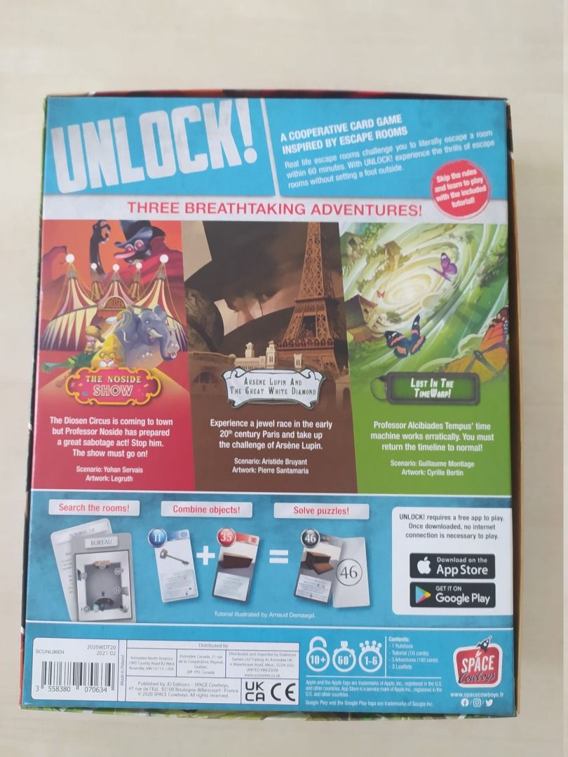 Unlock board game, Hobbies & Toys, Toys & Games on Carousell