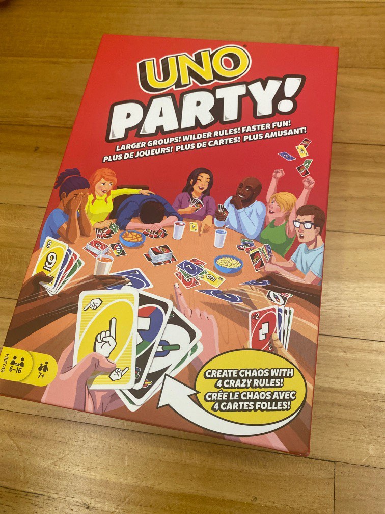 UNO Party, Hobbies & Toys, Toys & Games on Carousell