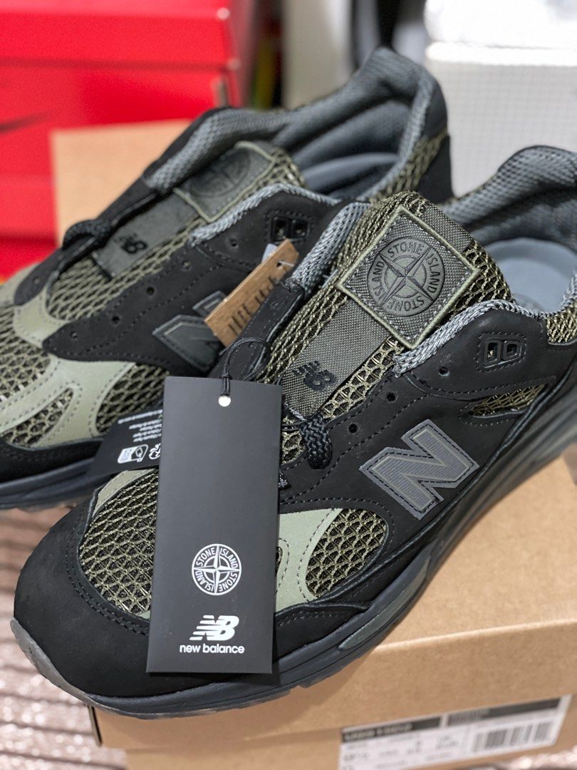 25.5cm Stone Island New Balance 991V2-