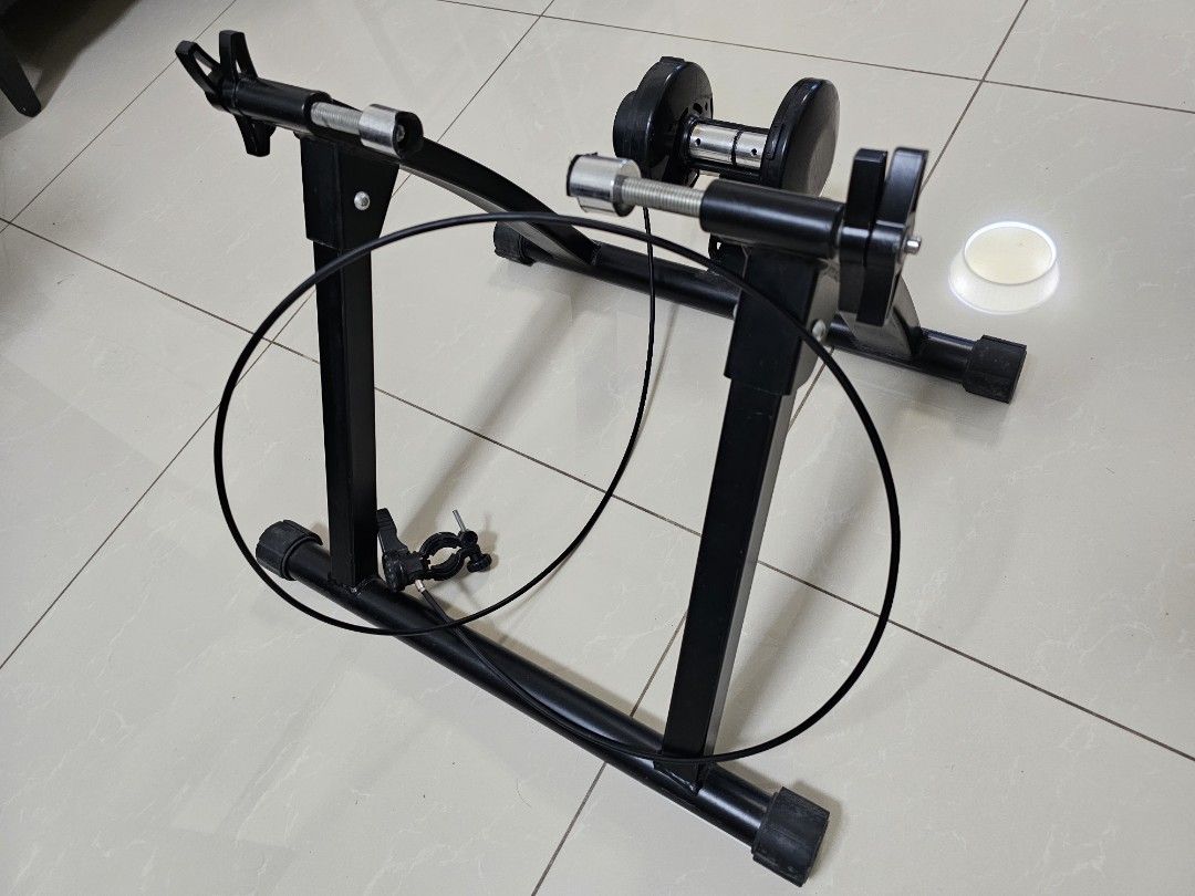 Used indoor bike trainer and stand