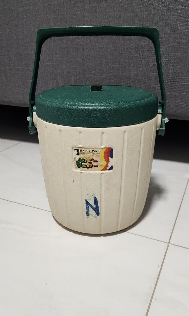 Flask Container Rice Used rice buckets / food flasks /container, Furniture & Home Living ...