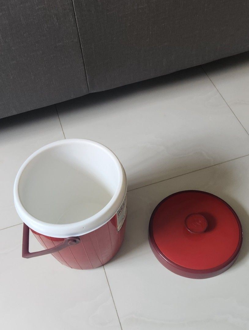 Flask Container Rice Used rice buckets / food flasks /container, Furniture & Home Living ...