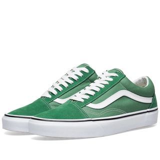 Vans Old skool 滑板鞋 草綠色 亮綠色 25cm