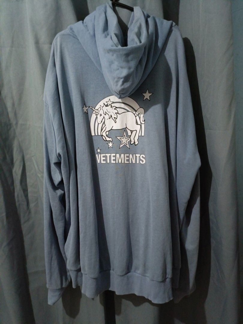 Unicorns and rainbows hoodie vetements new arrivals