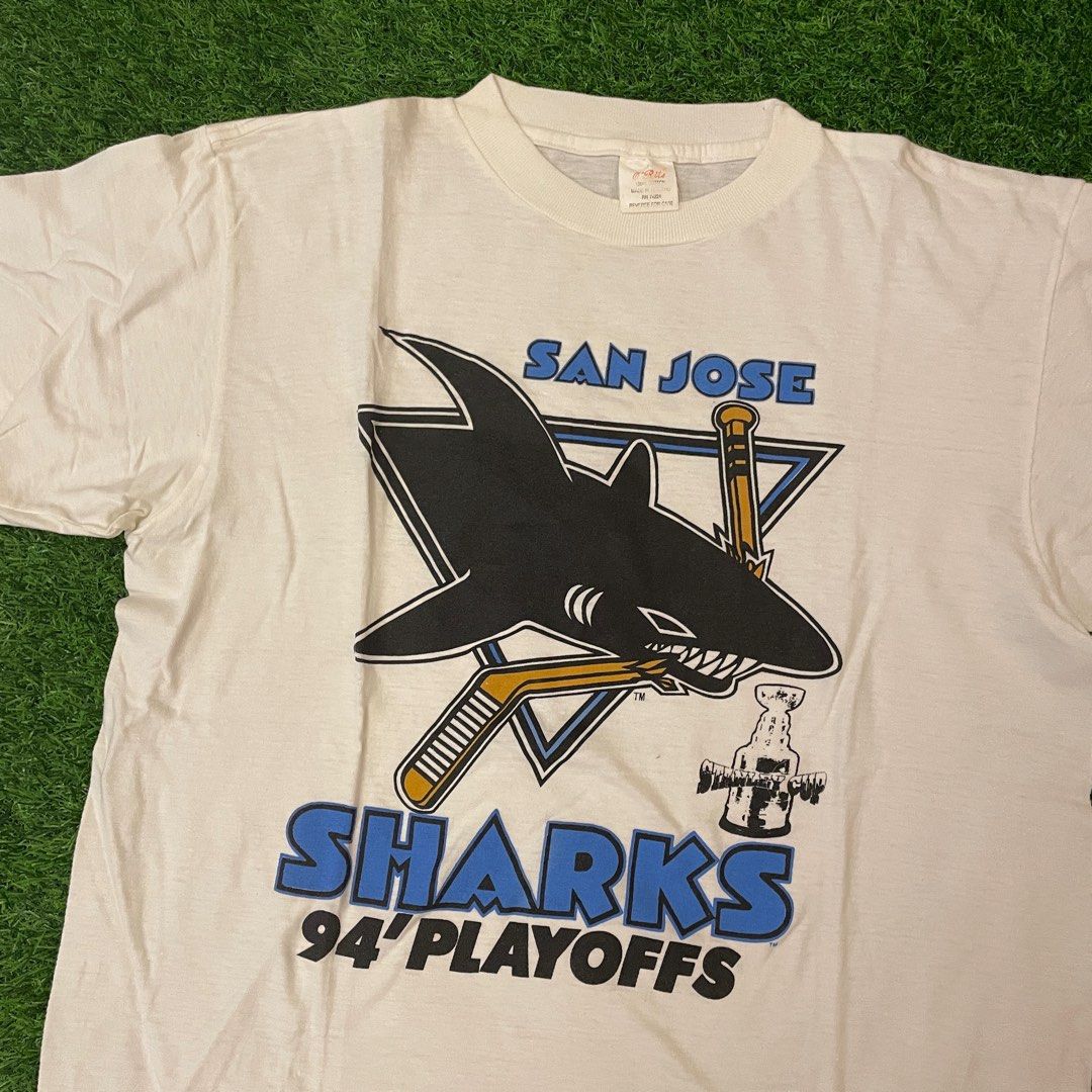 San jose clearance sharks playoff shirt