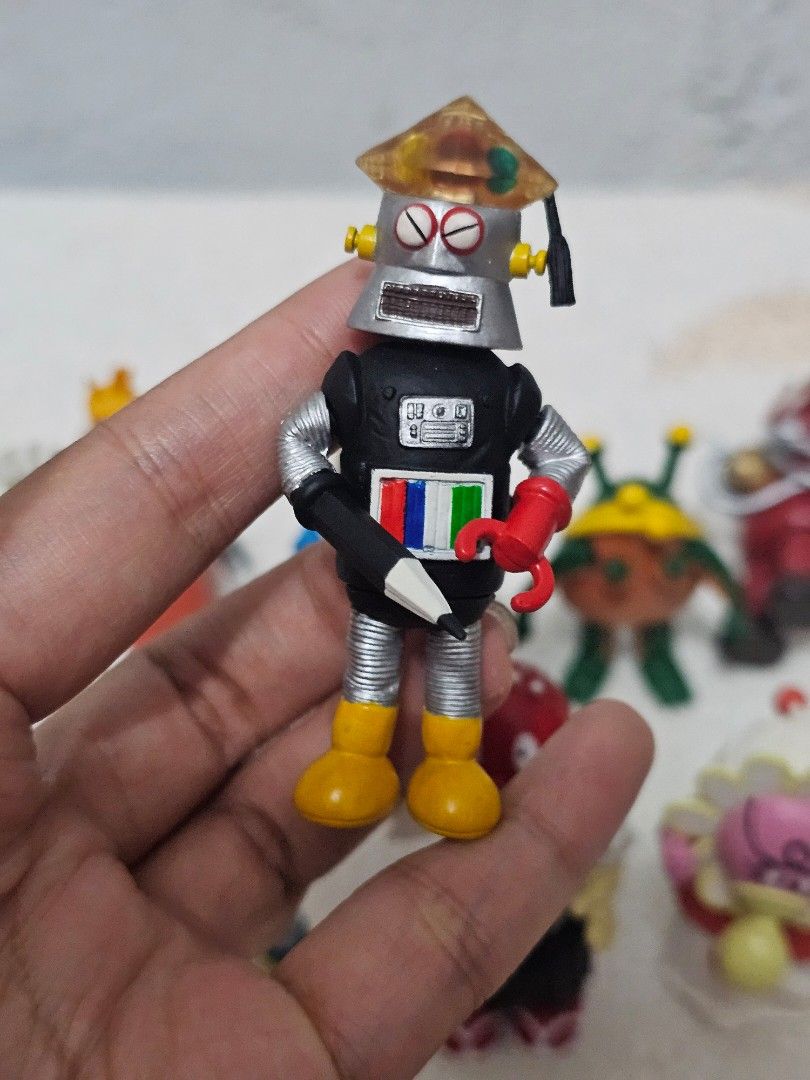 Lot De 5 Mini Figurines Bandai - Ganbare!! Robocon HG Gashapon PART1 - Neuf Scellé