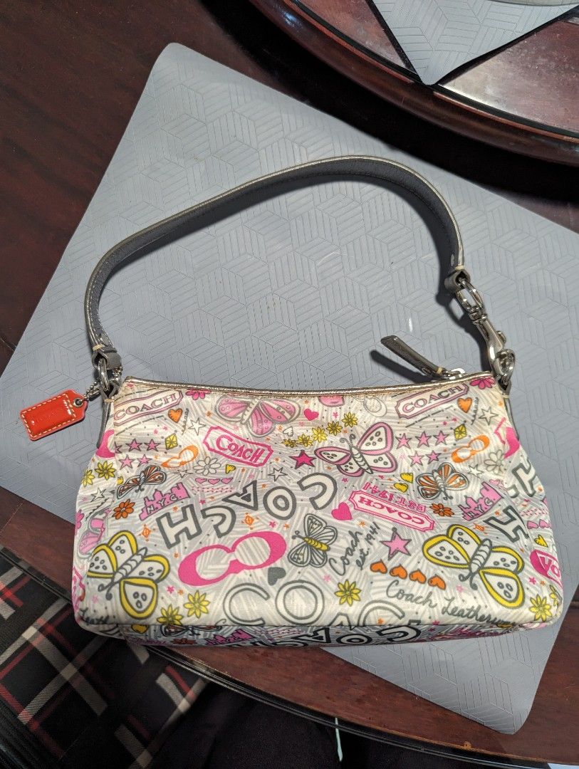 Coach store graffiti bag