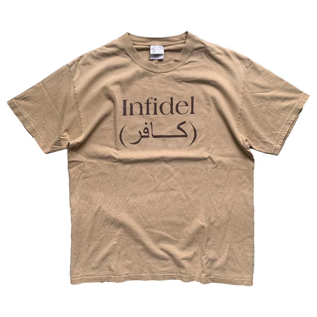 Infidel t shirt best sale arabic