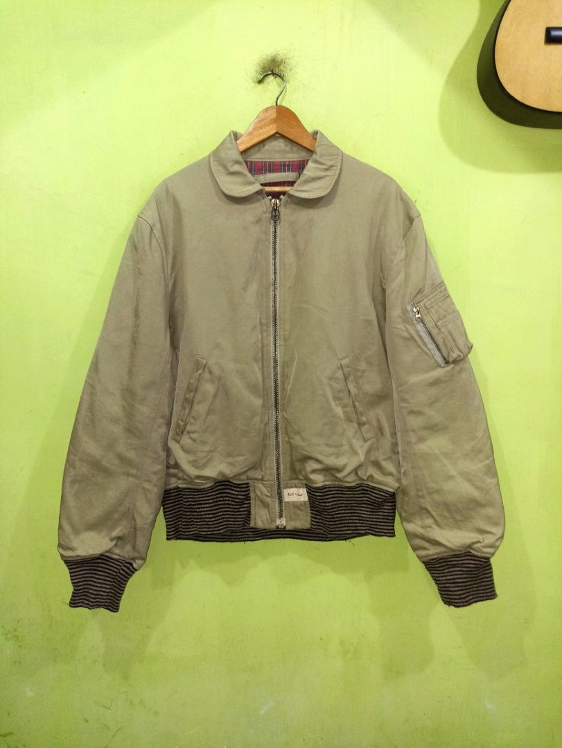 【KARL HELMUT】90s crazy tag bomber jacket KARL HELMUT】90s crazy tag bomber jacket
