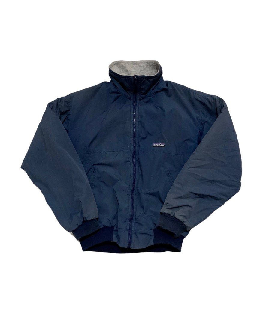 Patagonia fleece lined bomber jacket top