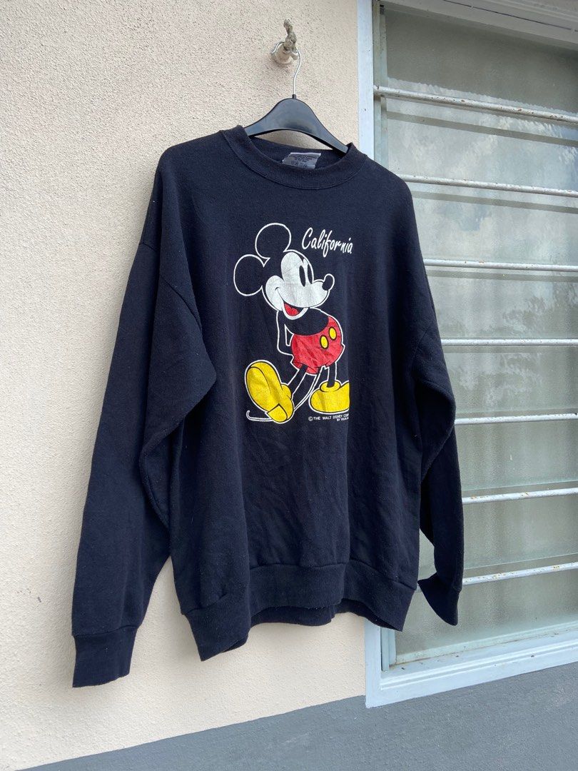 Vintage sweatshirt disney mickey mouse tag velva sheen Men s