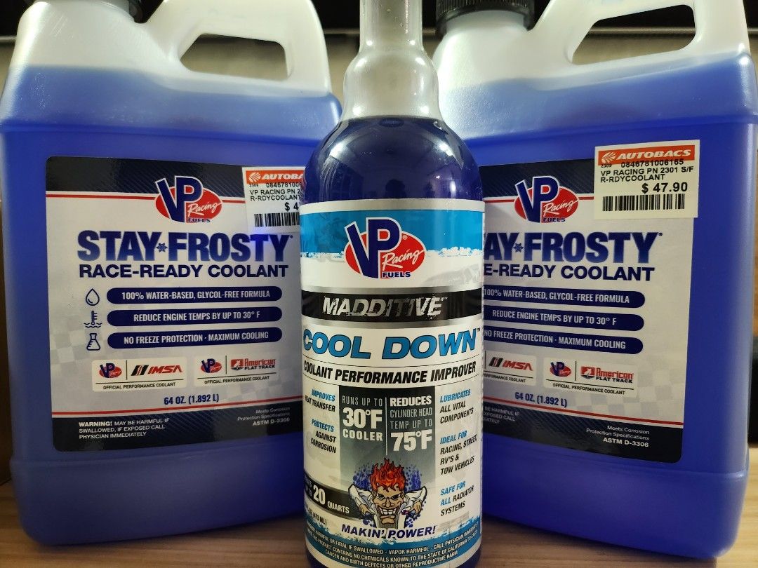 VpRacing Coolant + Vp Madditive, Car Accessories, Accessories on Carousell