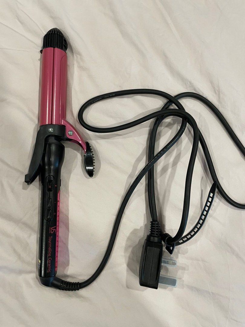 VS Vidal Sassoon 32mm Tourmaline Ceramic 2 in 1 Straightener Curling Iron