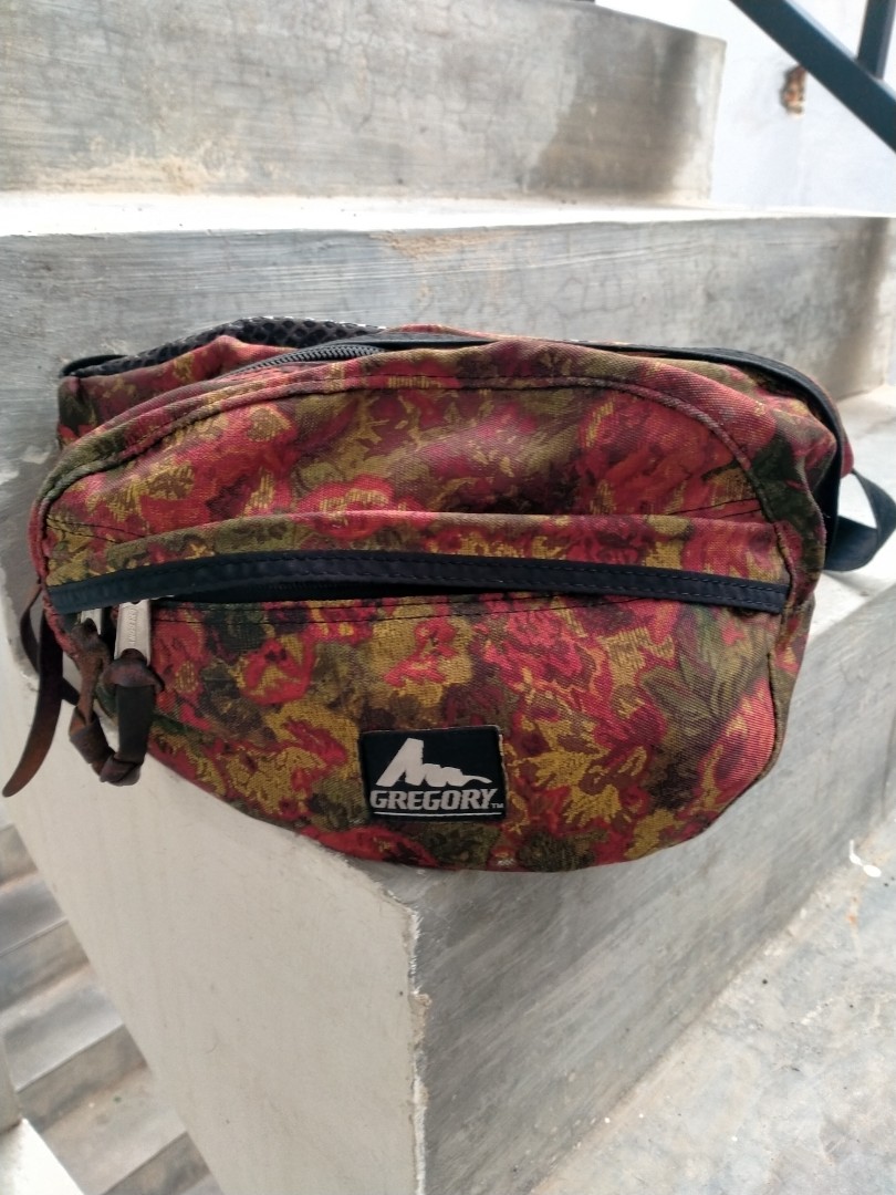 WAIST BAG GREGORY FLORA AUTHENTIC MADE IN USA, Fesyen Pria, Tas