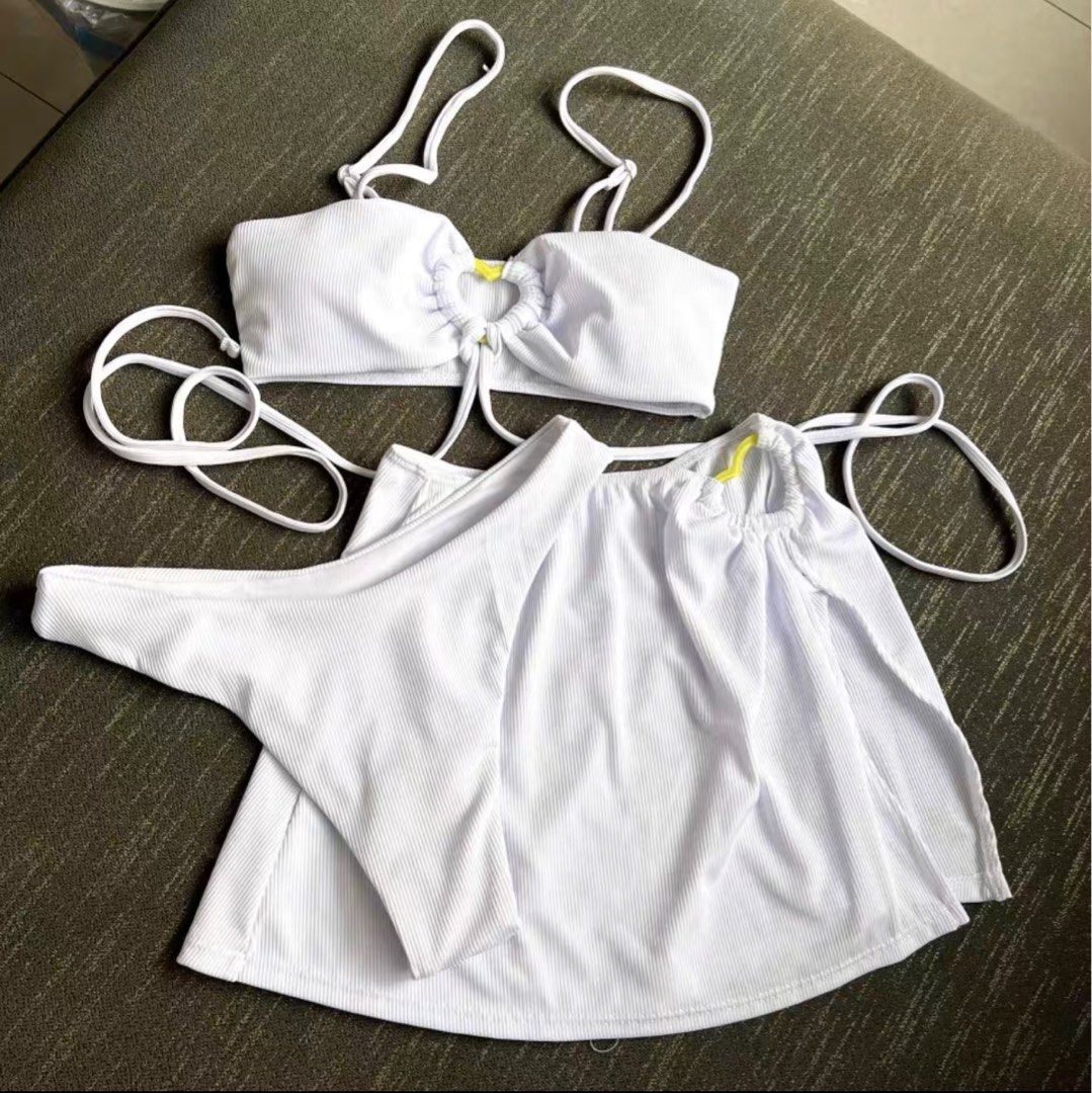 White bikini Women s Fashion Swimwear Bikinis Swimsuits on
