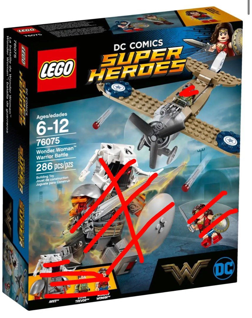 Wonder Woman Warrior Battle 76075